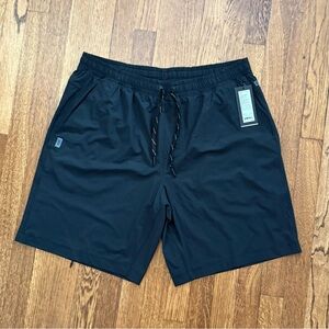 RHONE Black Pursuit Shorts